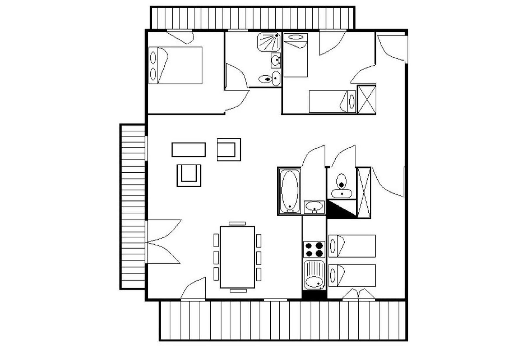 Residence Les Cristaux - Appartement Accueillant & Renove - Proche Des Pistes - Balcon - Sauna - Hammam - Wifi Mae-0254 Saint-Martin-de-Belleville Esterno foto